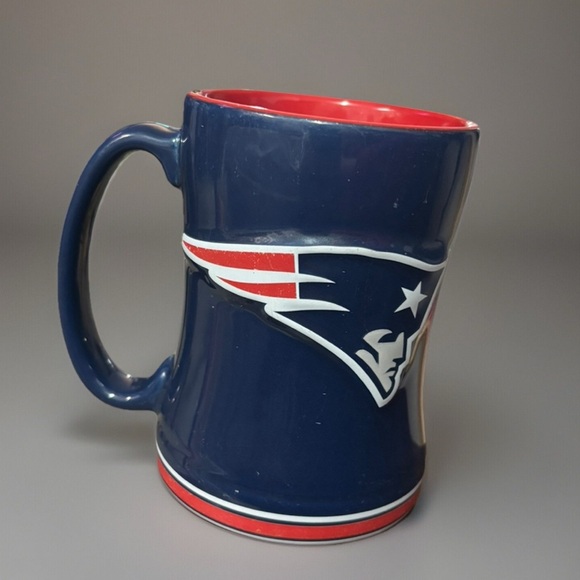 New England Patriots NFL Licensed Boelter Brand 2017 Coffee Mug 14oz - Picture 2 of 4